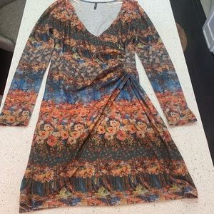 Smash! Watercolour sweater dress size M